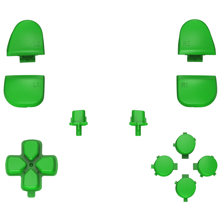 Replacement D-Pad R1 L1 R2 L2 Triggers Face Buttons, Full Set Buttons Compatible with Ps5 Controller BDM-030/040/050
