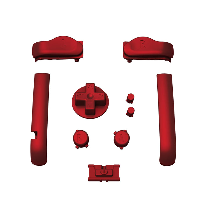 Replacement Full Set Buttons for Gameboy Advance for GBA - Handheld Game Console NOT Included