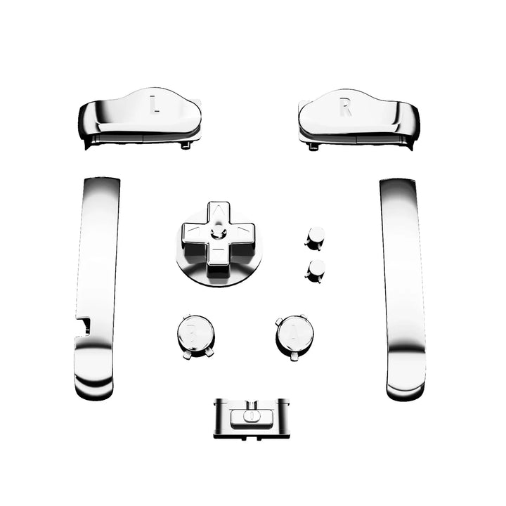 Replacement Full Set Buttons for Gameboy Advance for GBA - Handheld Game Console NOT Included
