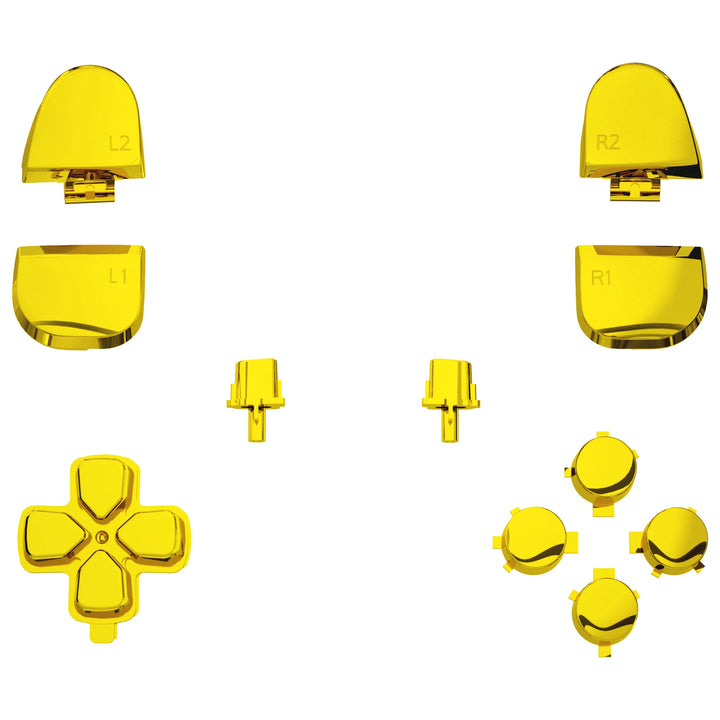 Replacement D-Pad R1 L1 R2 L2 Triggers Face Buttons, Full Set Buttons Compatible with Ps5 Controller BDM-030/040/050