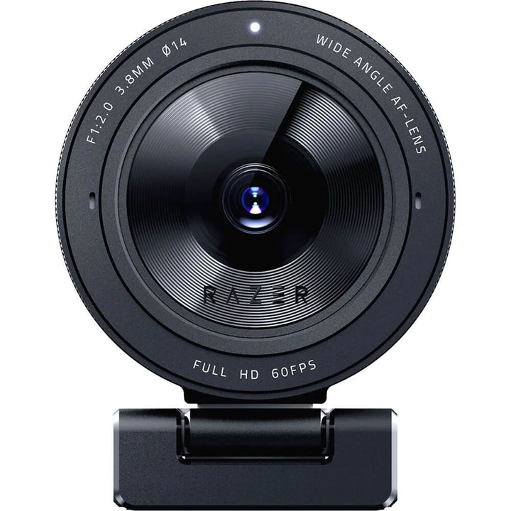 Kiyo Pro Streaming Webcam, Full HD 1080P 60FPS, Adaptive Light Sensor, Hdr-Enabled, Wide-Angle Lens, Black