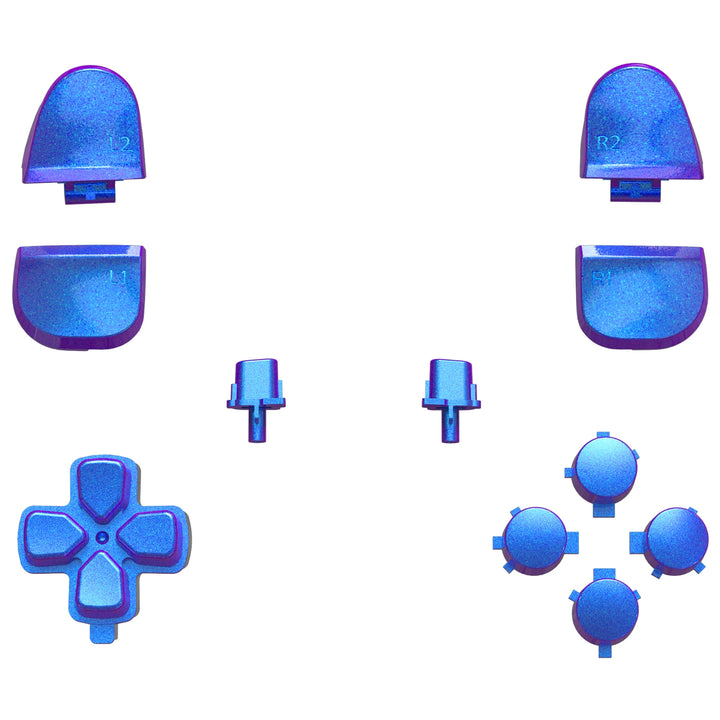 Replacement D-Pad R1 L1 R2 L2 Triggers Face Buttons, Full Set Buttons Compatible with Ps5 Controller BDM-030/040/050