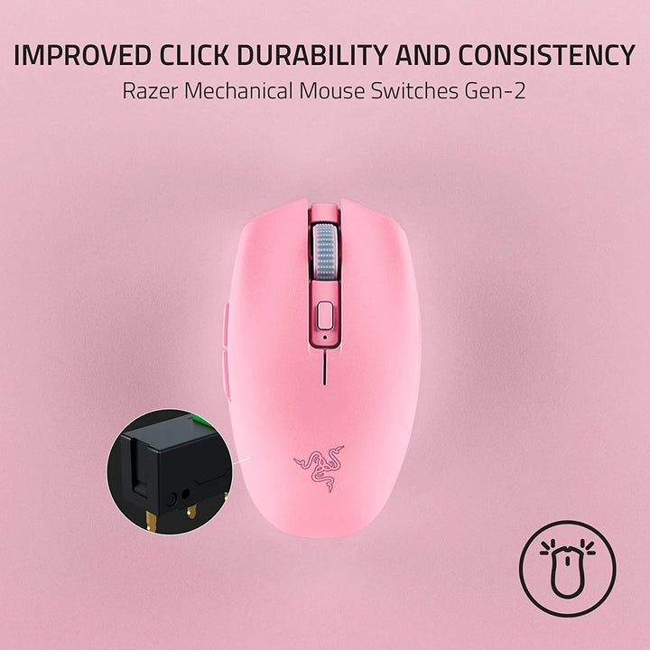 Orochi V2 Optical Bluetooth Gaming Mice, Quartz