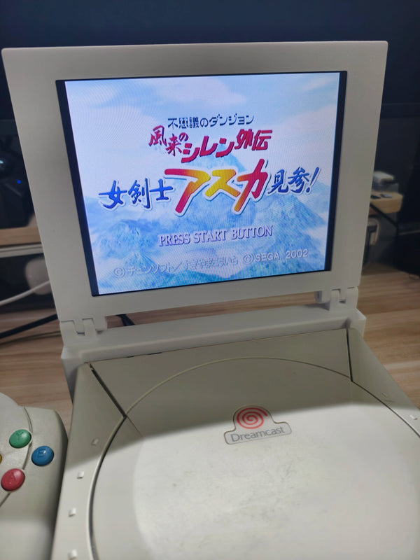 8Inch Dreamcast DC Retro Arcade Game Machine Portable Display Mini Monitor with Stereo for Dreamcast GDEMU Game Console