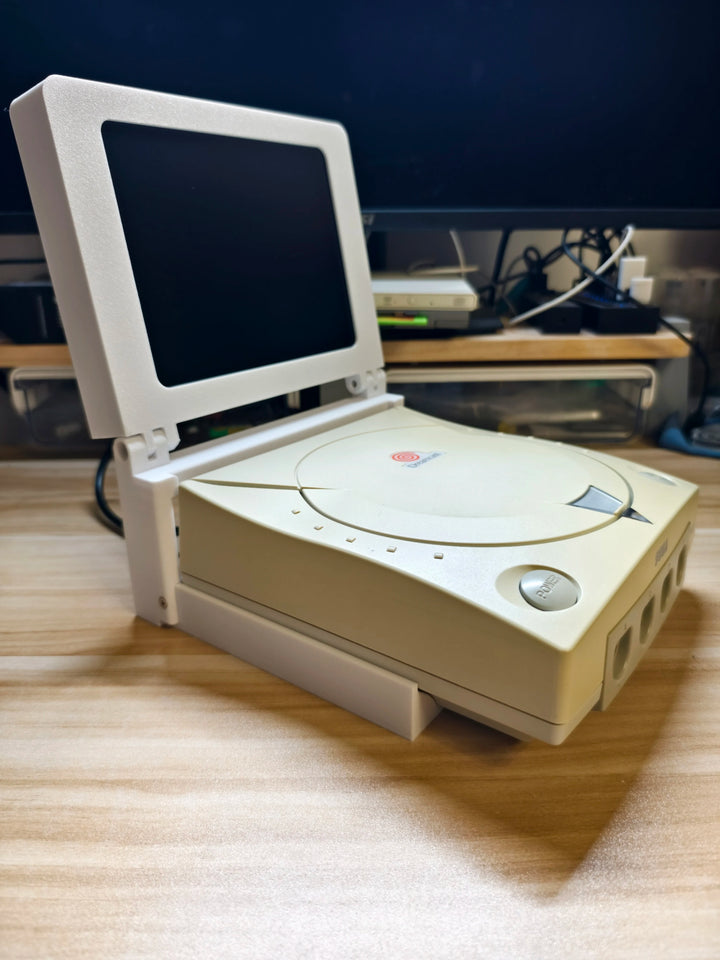 8Inch Dreamcast DC Retro Arcade Game Machine Portable Display Mini Monitor with Stereo for Dreamcast GDEMU Game Console