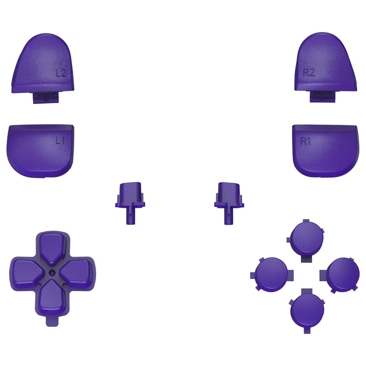 Replacement D-Pad R1 L1 R2 L2 Triggers Face Buttons, Full Set Buttons Compatible with Ps5 Controller BDM-030/040/050