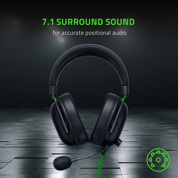 Blackshark V2 X Wired Esports Multi-Platform Headset, 3.5Mm, Black