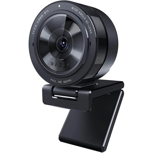 Kiyo Pro Streaming Webcam, Full HD 1080P 60FPS, Adaptive Light Sensor, Hdr-Enabled, Wide-Angle Lens, Black