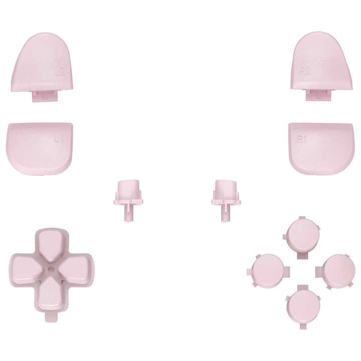 Replacement D-Pad R1 L1 R2 L2 Triggers Face Buttons, Full Set Buttons Compatible with Ps5 Controller BDM-030/040/050