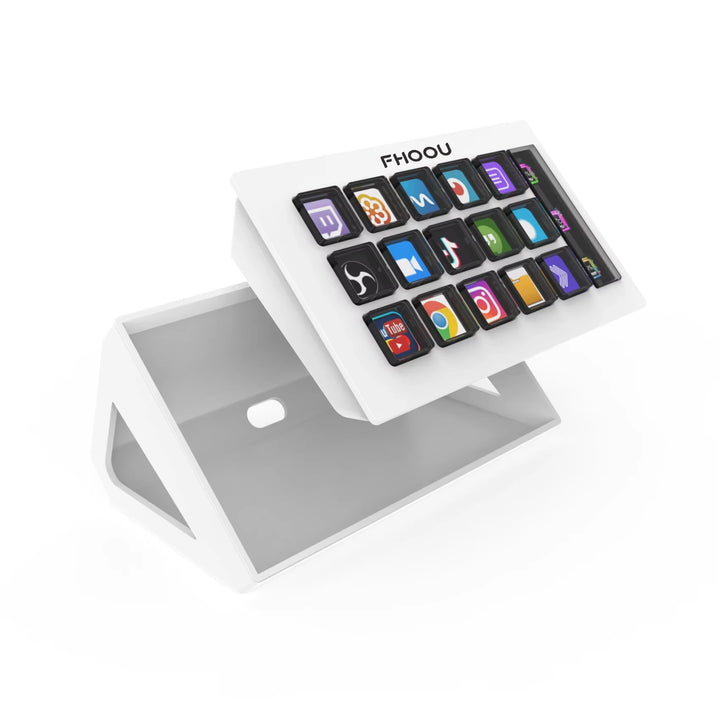 Streamdeck Mini Visual Keyboard 15Keys Stream Deck LCD Button Live Content Creation Controller Custom Button for Win/Macos Gifts