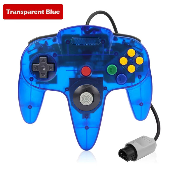 8 Colors Wired Gamepad for N64 Console Joypad Control for N64 Classic Joystick Retro Game Console Gamepad Accessories