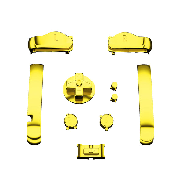 Replacement Full Set Buttons for Gameboy Advance for GBA - Handheld Game Console NOT Included