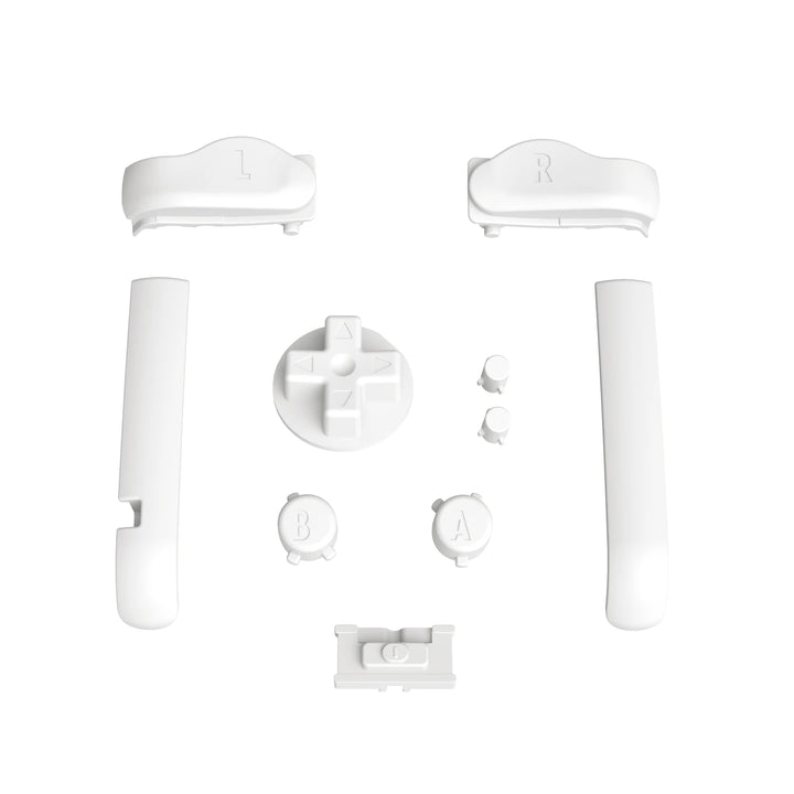 Replacement Full Set Buttons for Gameboy Advance for GBA - Handheld Game Console NOT Included